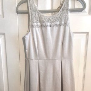 Altard State Dress. Small. White with lace